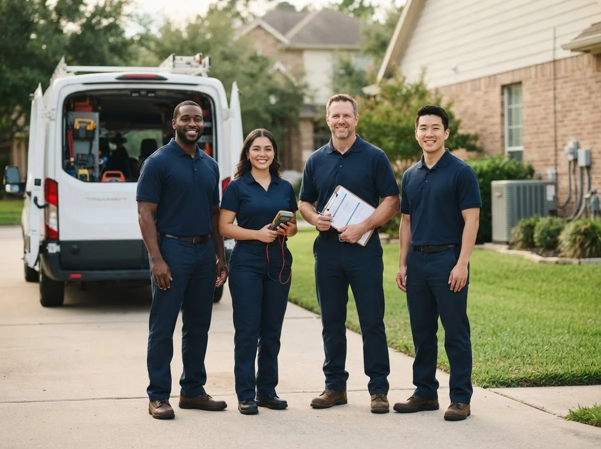 Certified HVAC technician near Somerset, TX